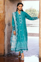 Embroidered Shirt Shalwar Dupatta - 0823