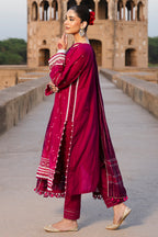 Embroidered Shirt Shalwar Dupatta - 0824