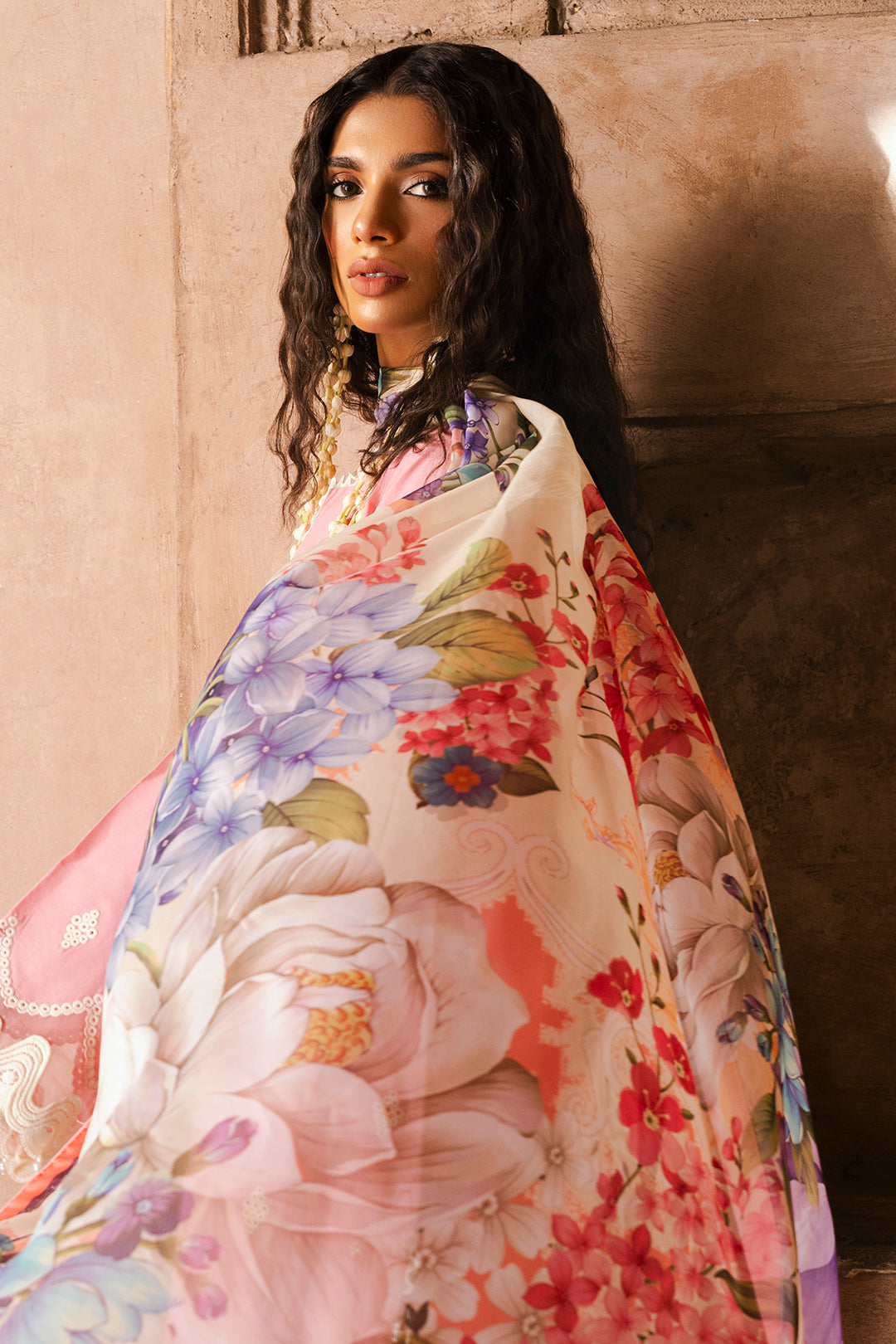 Embroidered Shirt Shalwar Dupatta - 0825
