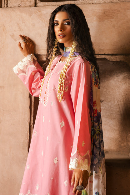 Embroidered Shirt Shalwar Dupatta - 0825