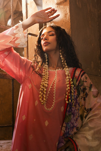 Embroidered Shirt Shalwar Dupatta - 0825
