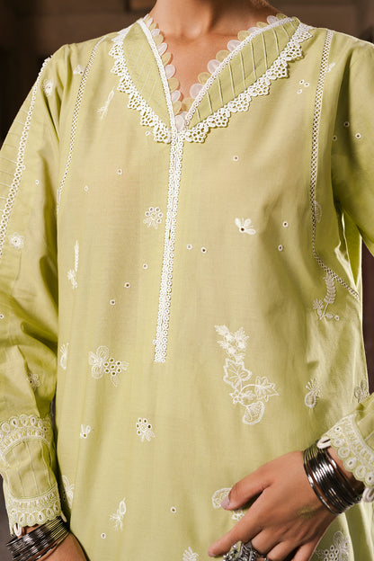 Embroidered Shirt Shalwar Dupatta - 0828