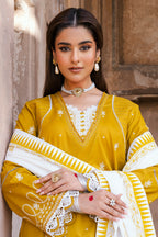 Embroidered Shirt Shalwar Dupatta - 0829