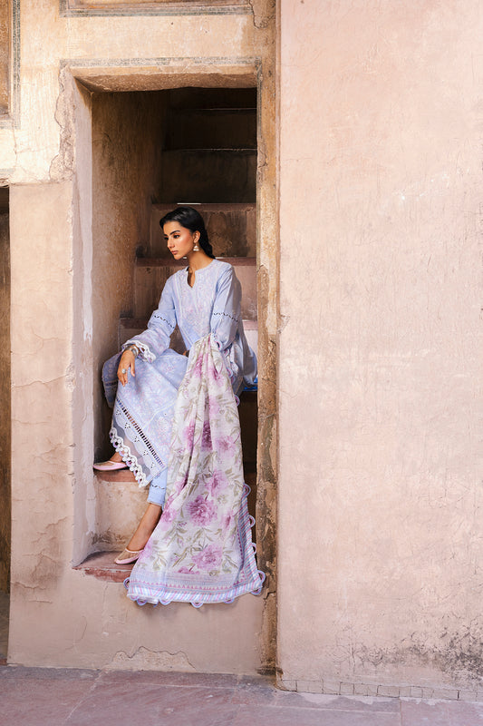 Embroidered Shirt Shalwar Dupatta - 0830