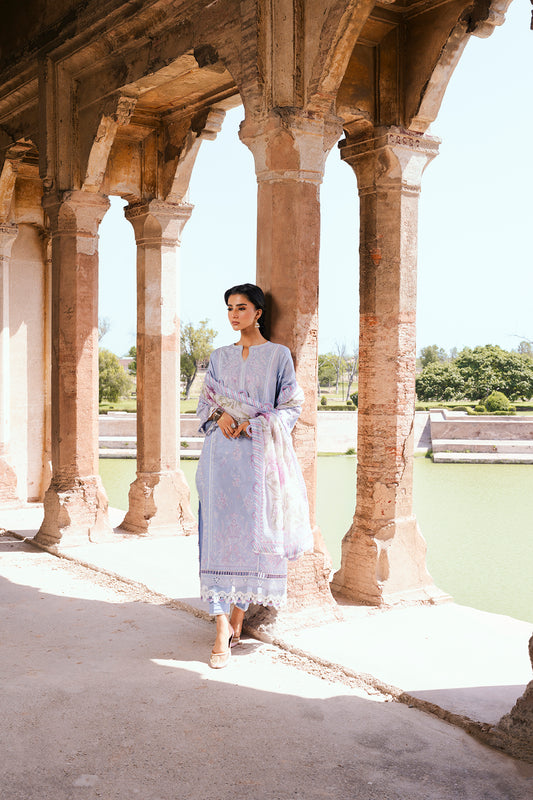 Embroidered Shirt Shalwar Dupatta - 0830