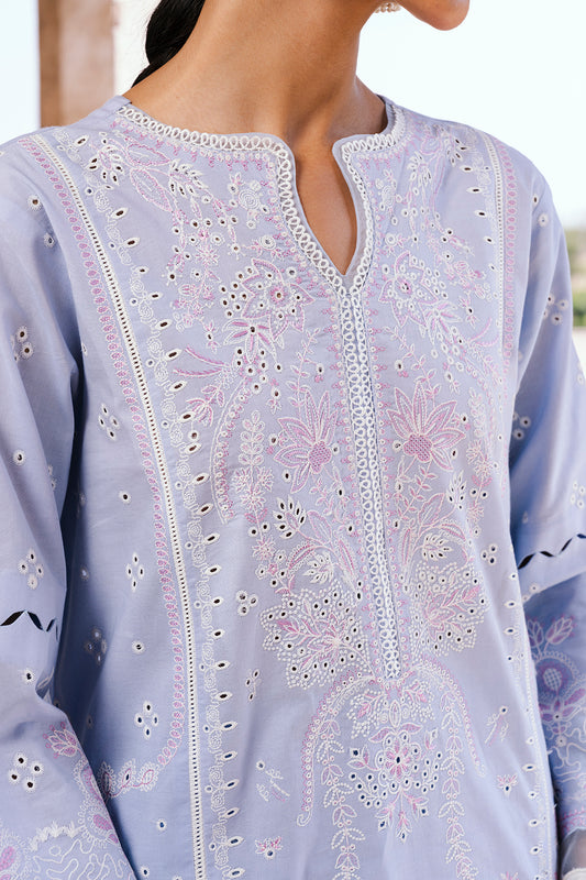 Embroidered Shirt Shalwar Dupatta - 0830