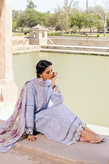 Embroidered Shirt Shalwar Dupatta - 0830