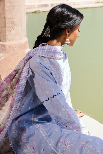 Embroidered Shirt Shalwar Dupatta - 0830