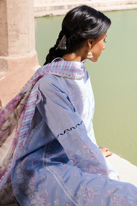 Embroidered Shirt Shalwar Dupatta - 0830