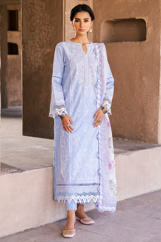 Embroidered Shirt Shalwar Dupatta - 0830