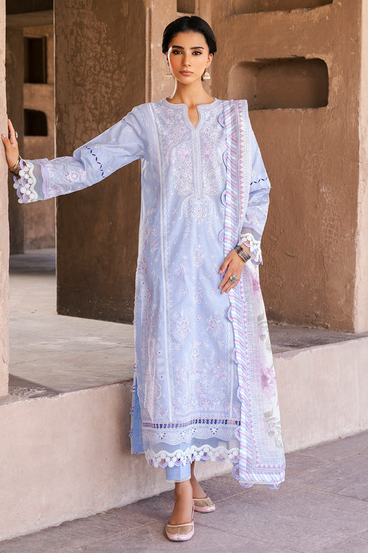 Embroidered Shirt Shalwar Dupatta - 0830