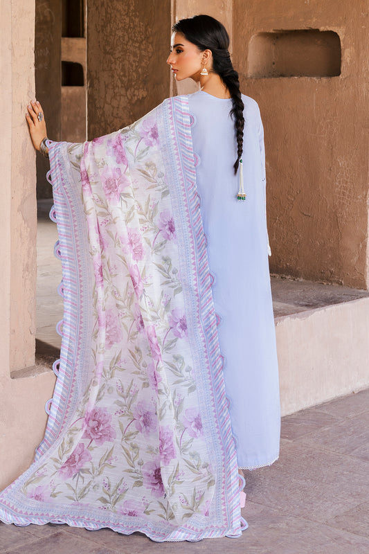Embroidered Shirt Shalwar Dupatta - 0830