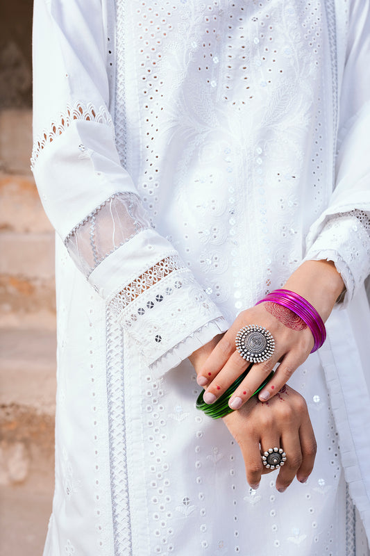 Embroidered Shirt Shalwar Dupatta - 0831