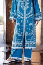 Embroidered Shirt Shalwar Dupatta - 0832