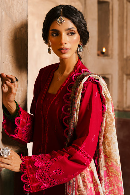 Embroidered Shirt Shalwar Dupatta - 0835