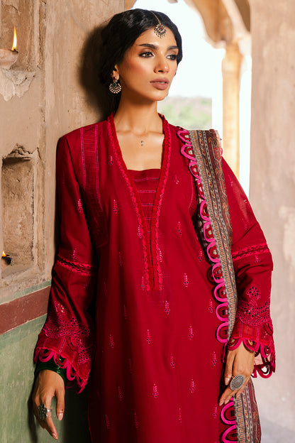 Embroidered Shirt Shalwar Dupatta - 0835