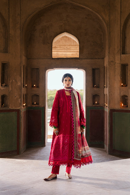 Embroidered Shirt Shalwar Dupatta - 0835