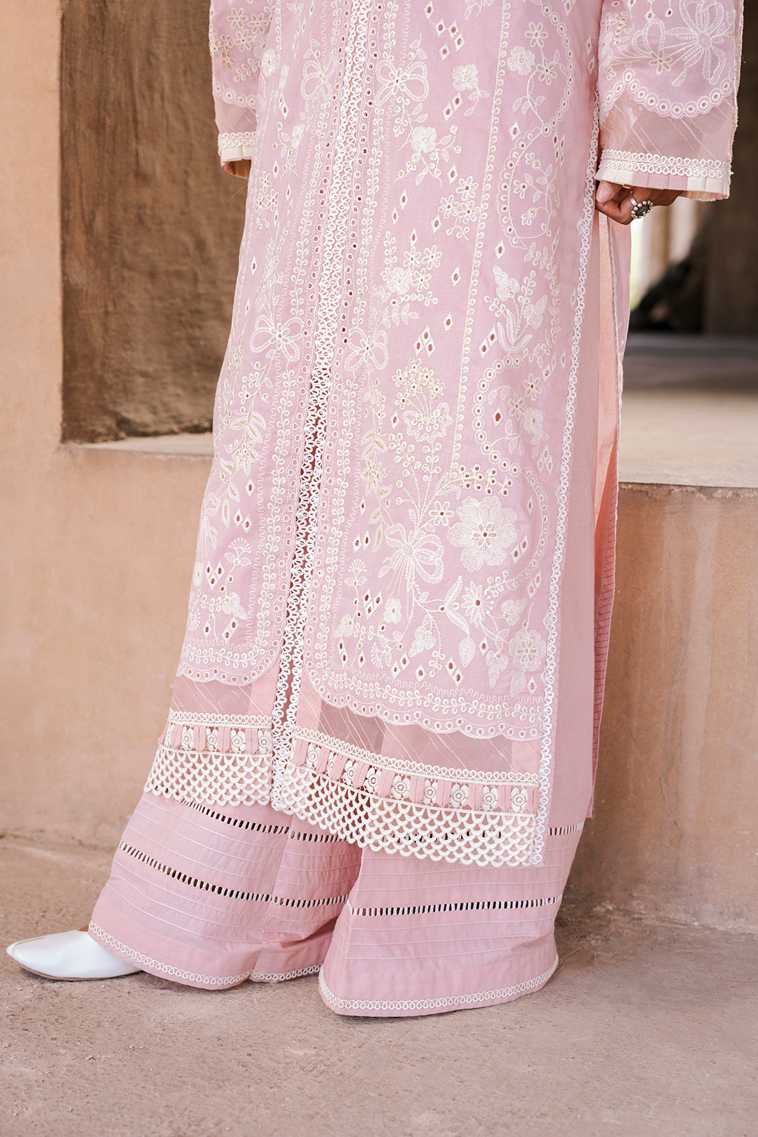 Embroidered Shirt Shalwar Dupatta - 0836