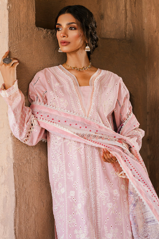 Embroidered Shirt Shalwar Dupatta - 0836
