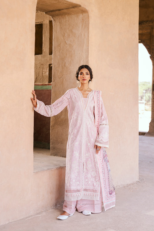 Embroidered Shirt Shalwar Dupatta - 0836