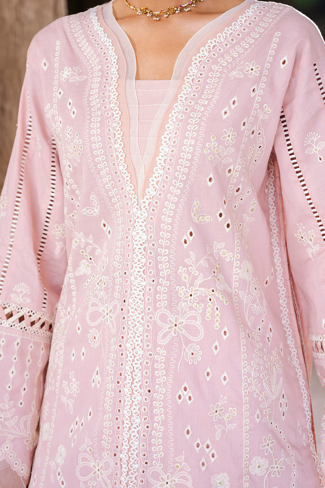 Embroidered Shirt Shalwar Dupatta - 0836