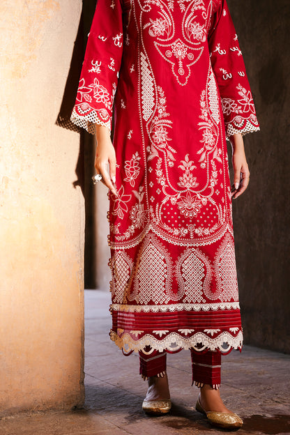 Embroidered Shirt Shalwar Dupatta - 0837