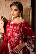 Embroidered Shirt Shalwar Dupatta - 0837
