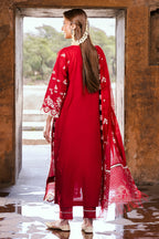 Embroidered Shirt Shalwar Dupatta - 0837