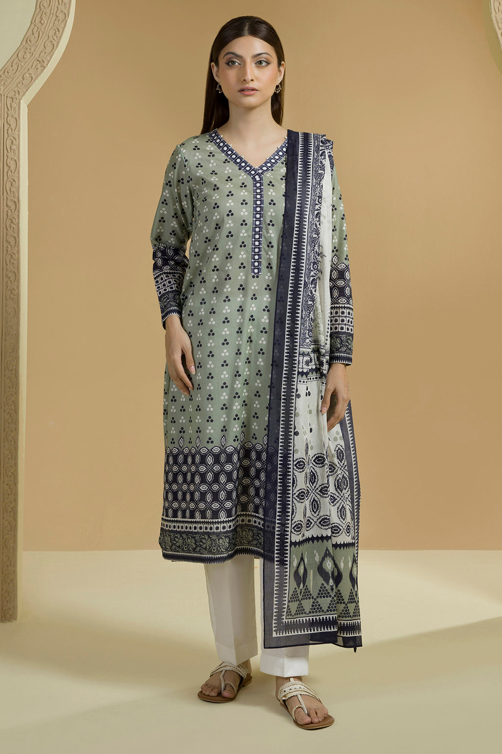 Shirt Dupatta - 5708