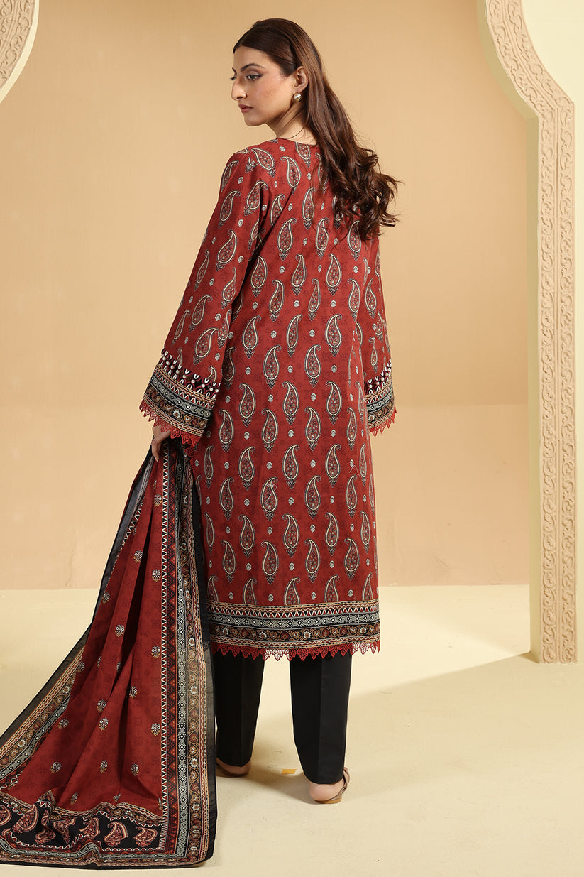 Maroon Unstitched for Women