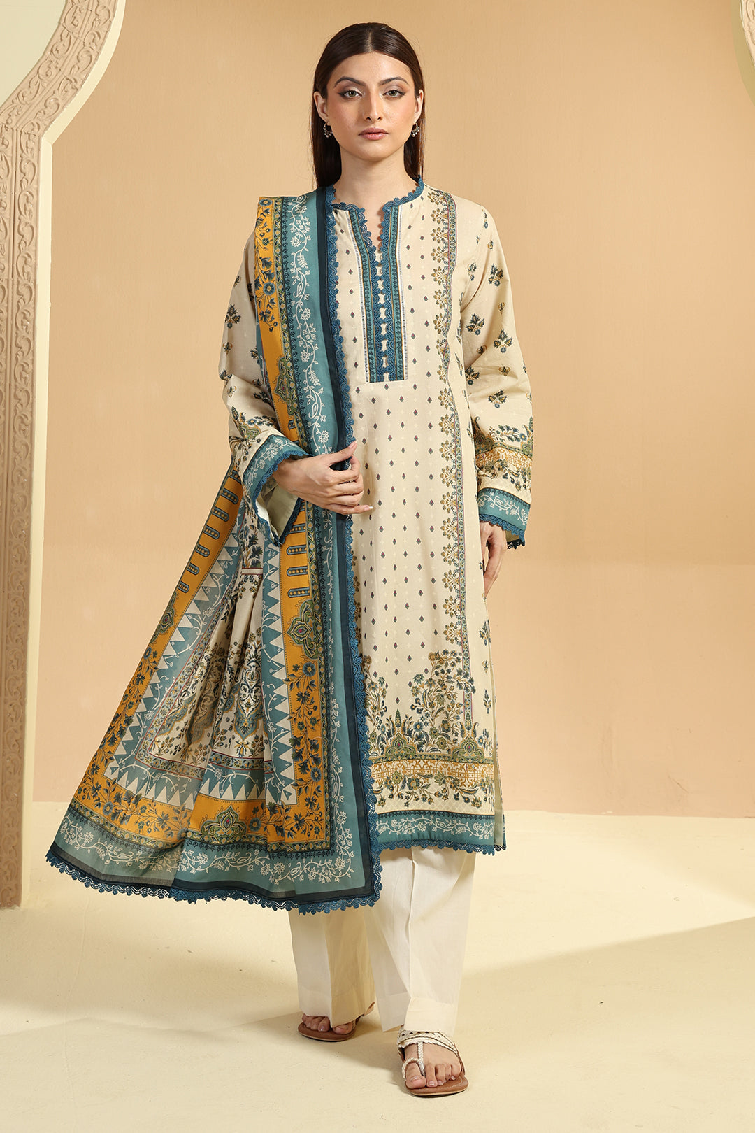 Shirt Dupatta - 5718