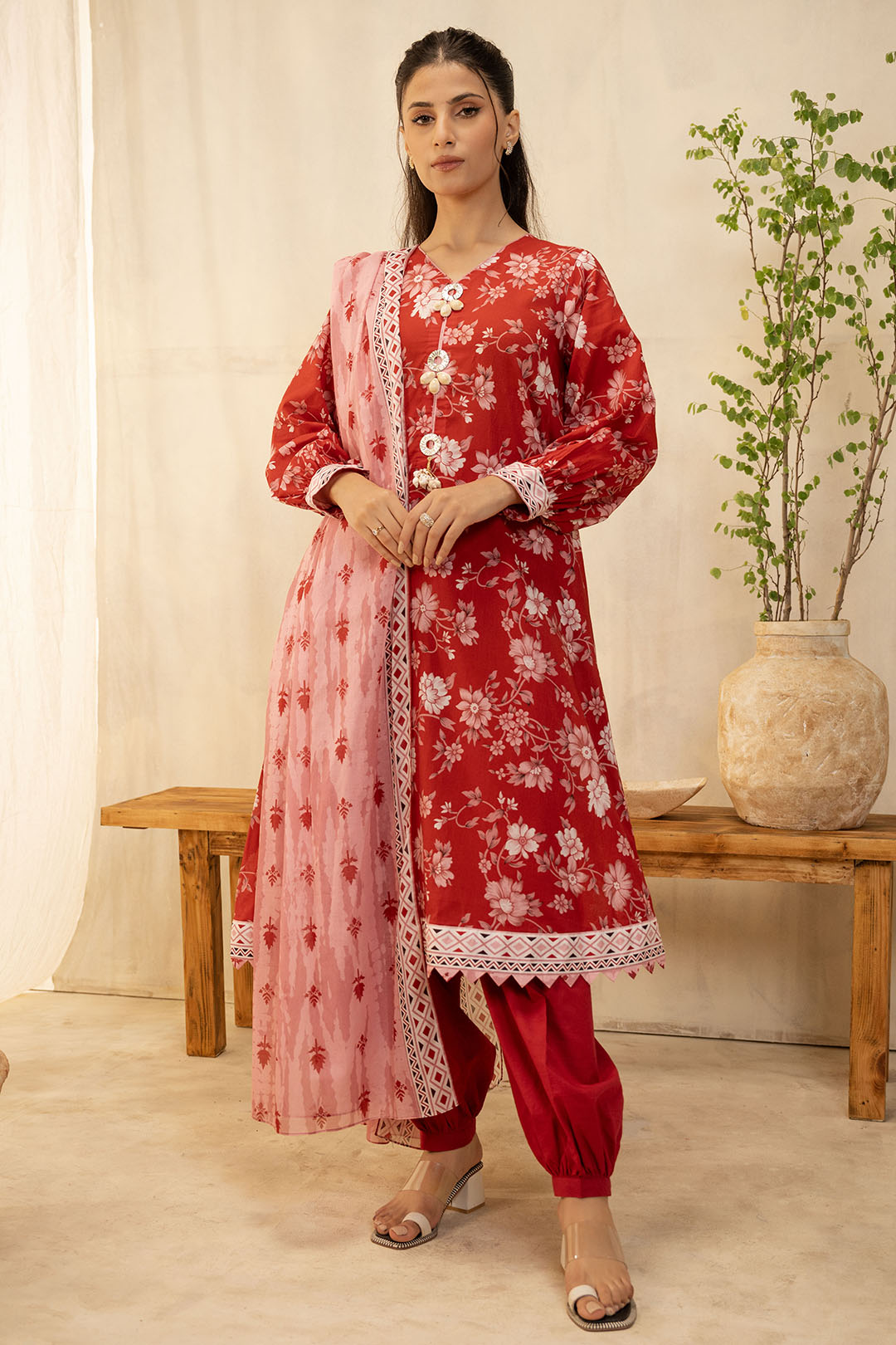 Shirt Shalwar Dupatta - 0107