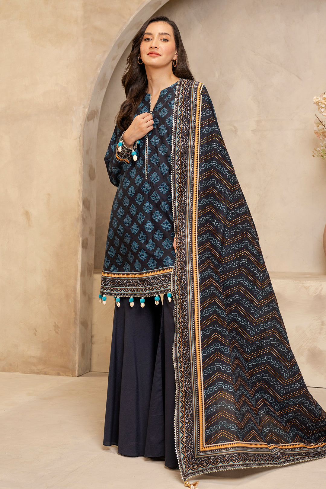 Shirt Shalwar Dupatta - 0125