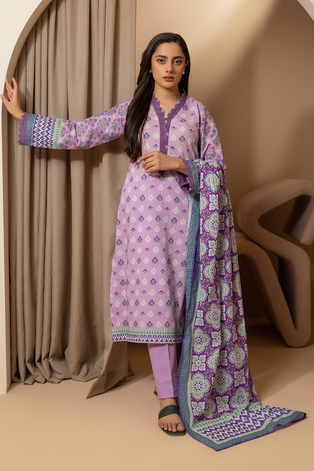 Shirt Shalwar Dupatta - 0178