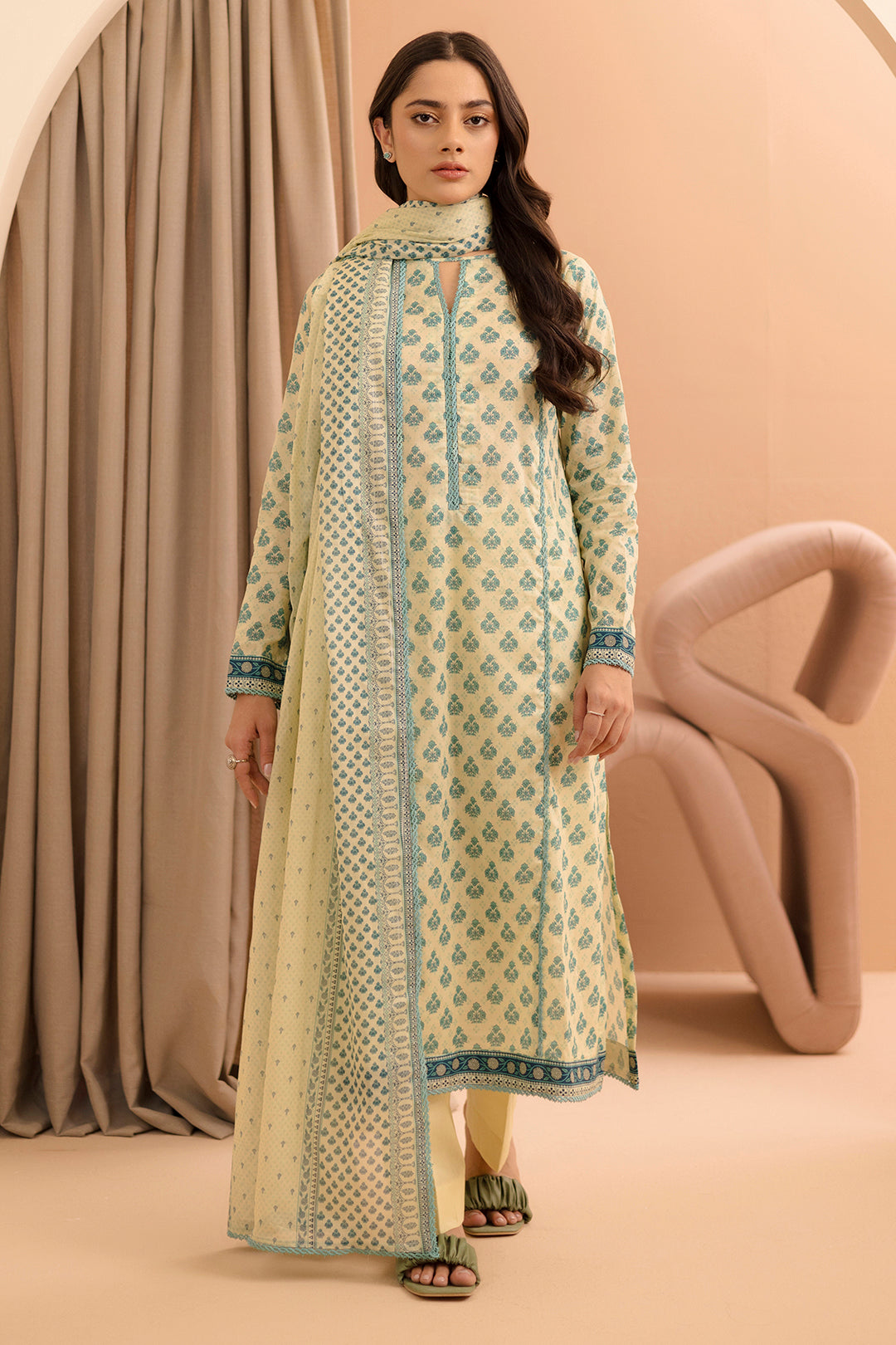 Shirt Shalwar Dupatta - 0183