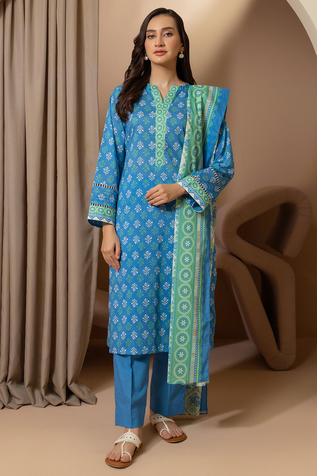 Shirt Shalwar Dupatta - 0184