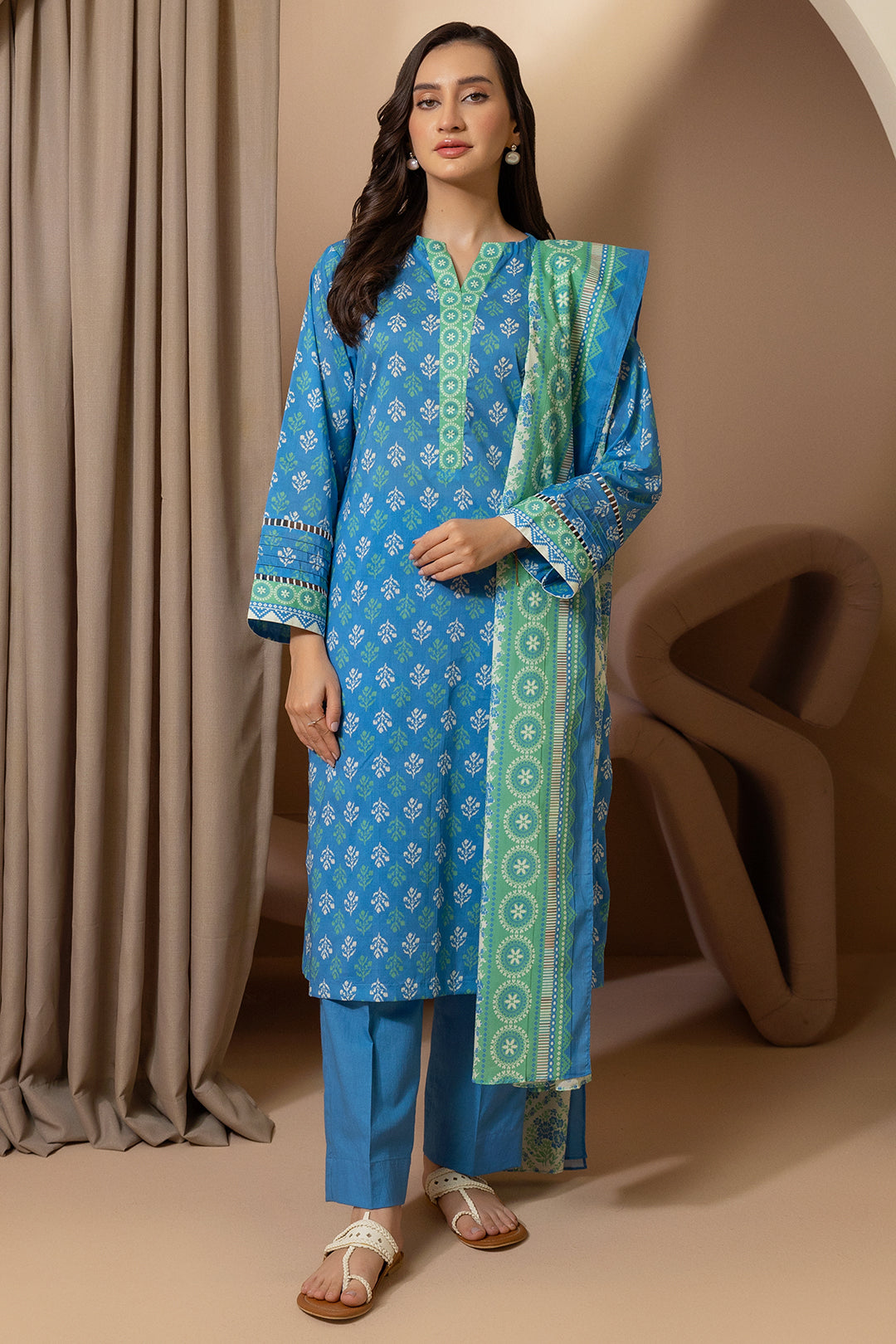 Shirt Shalwar Dupatta - 0184