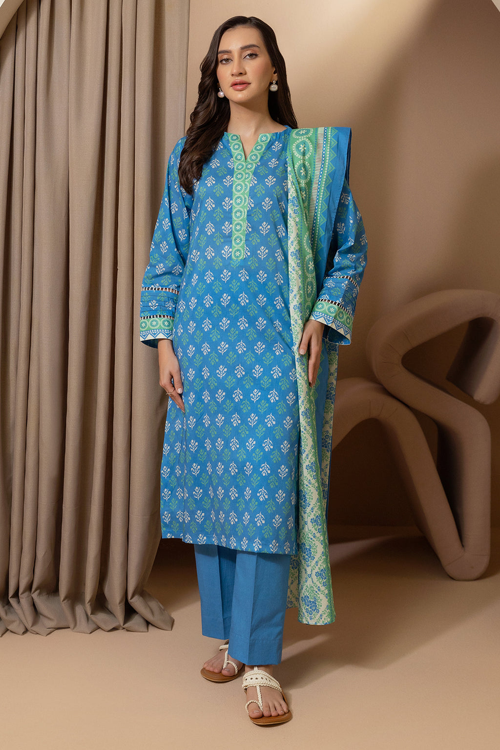 Shirt Shalwar Dupatta - 0184