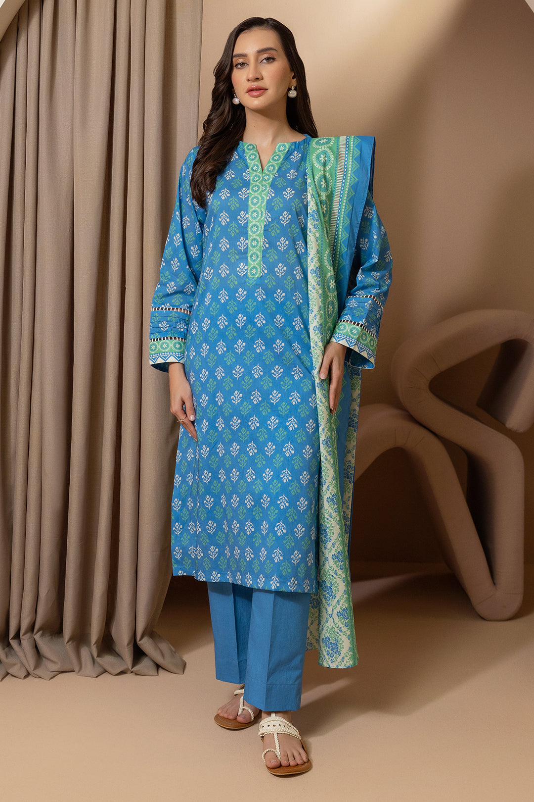 Shirt Shalwar Dupatta - 0184