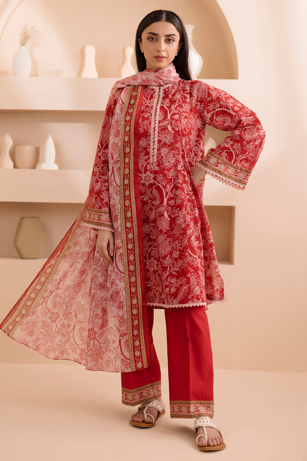 Shirt Shalwar Dupatta - 0185