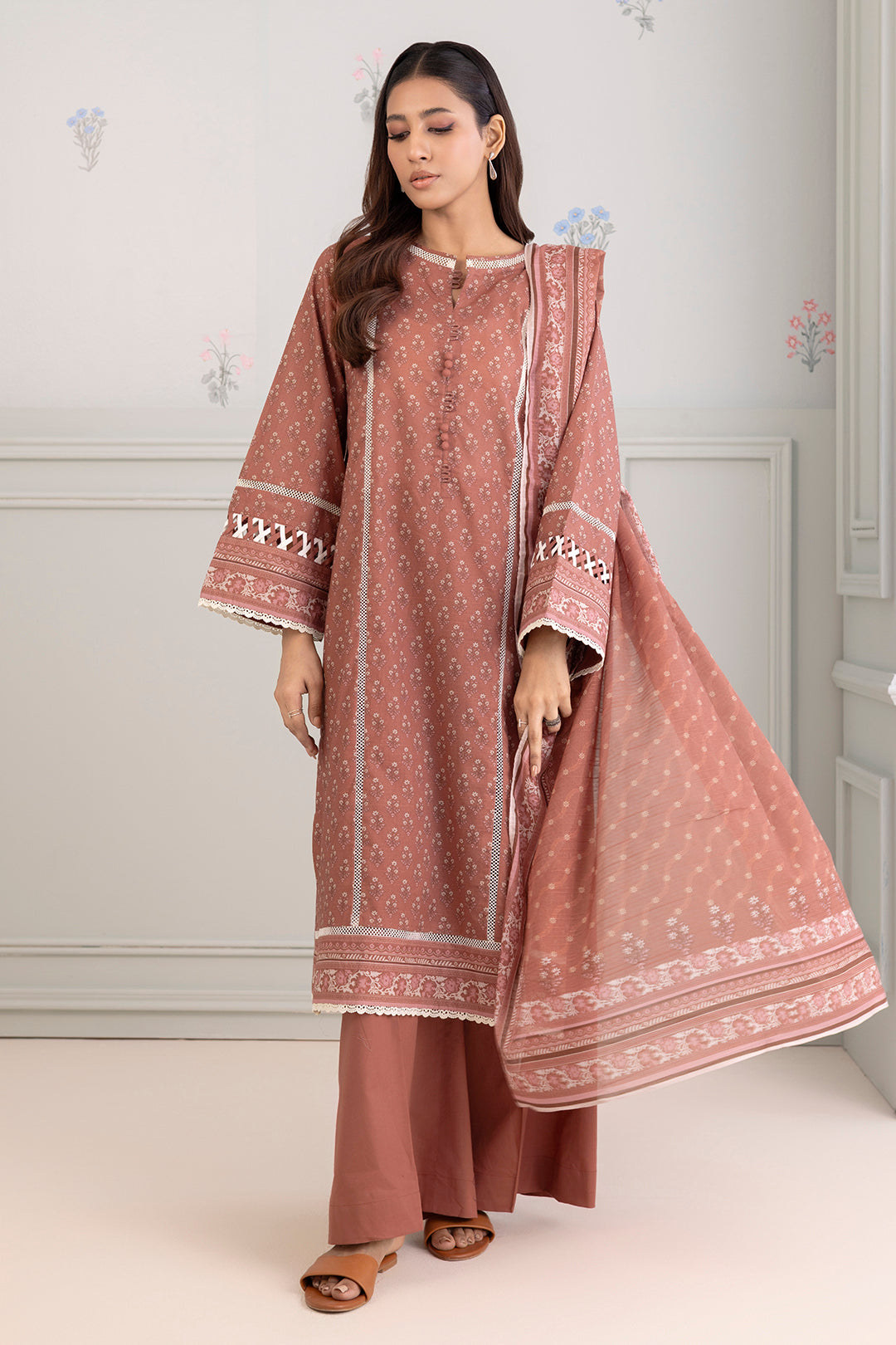 Shirt Shalwar Dupatta - 0195