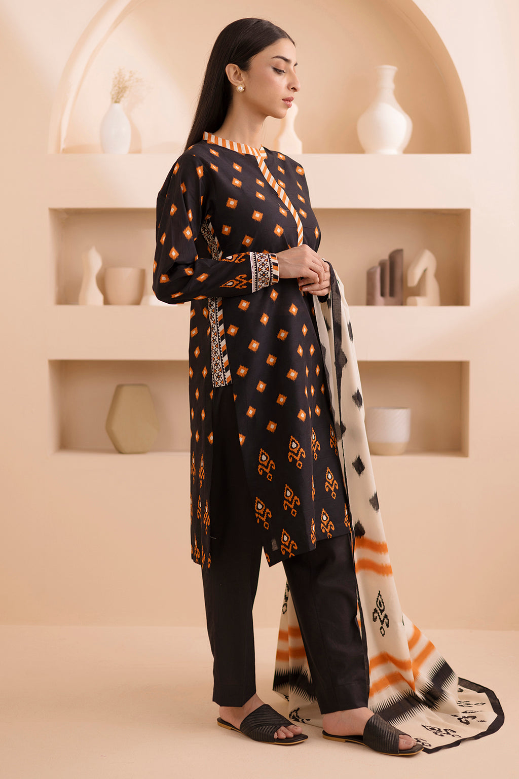 Shirt Shalwar Dupatta - 0196