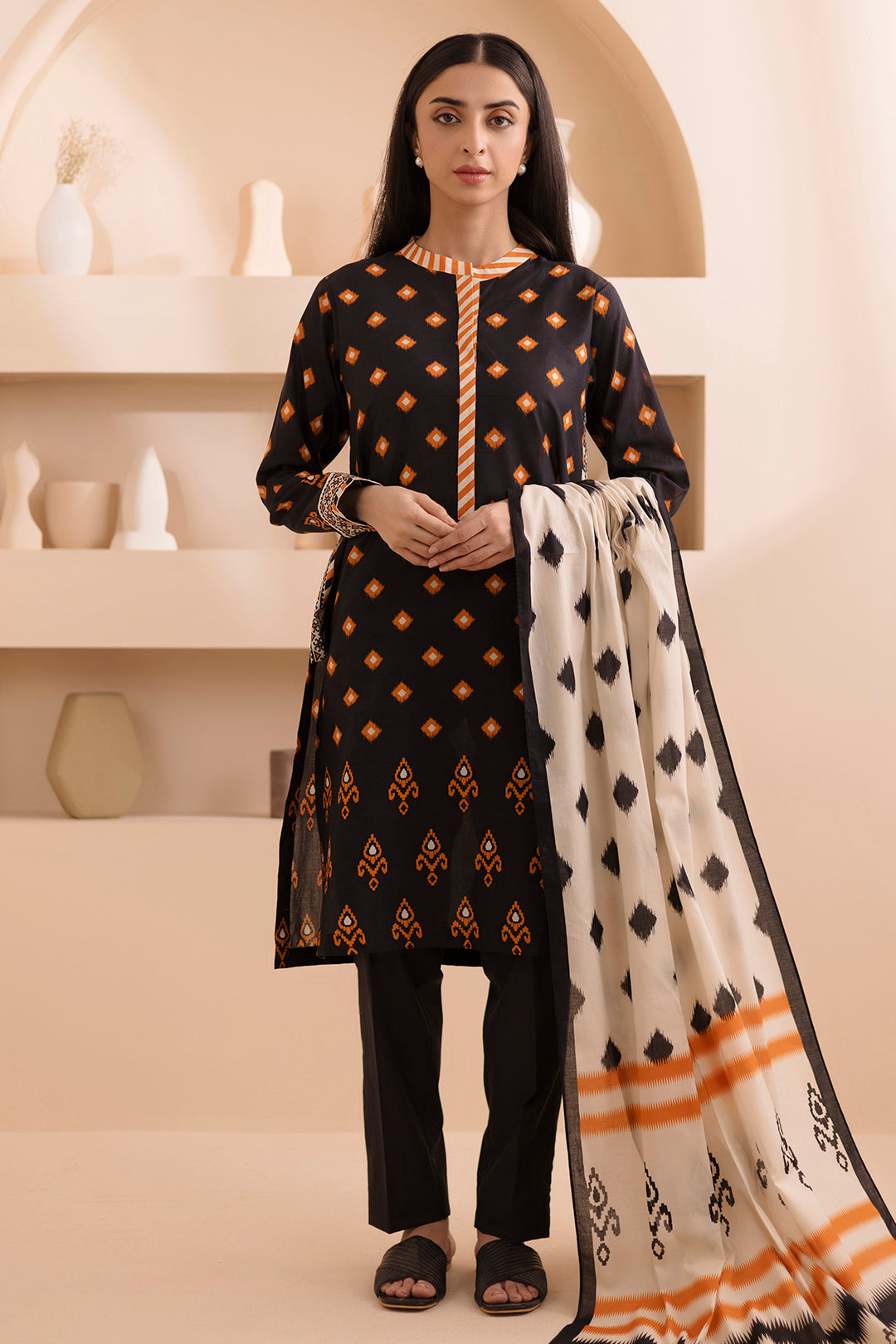 Shirt Shalwar Dupatta - 0196
