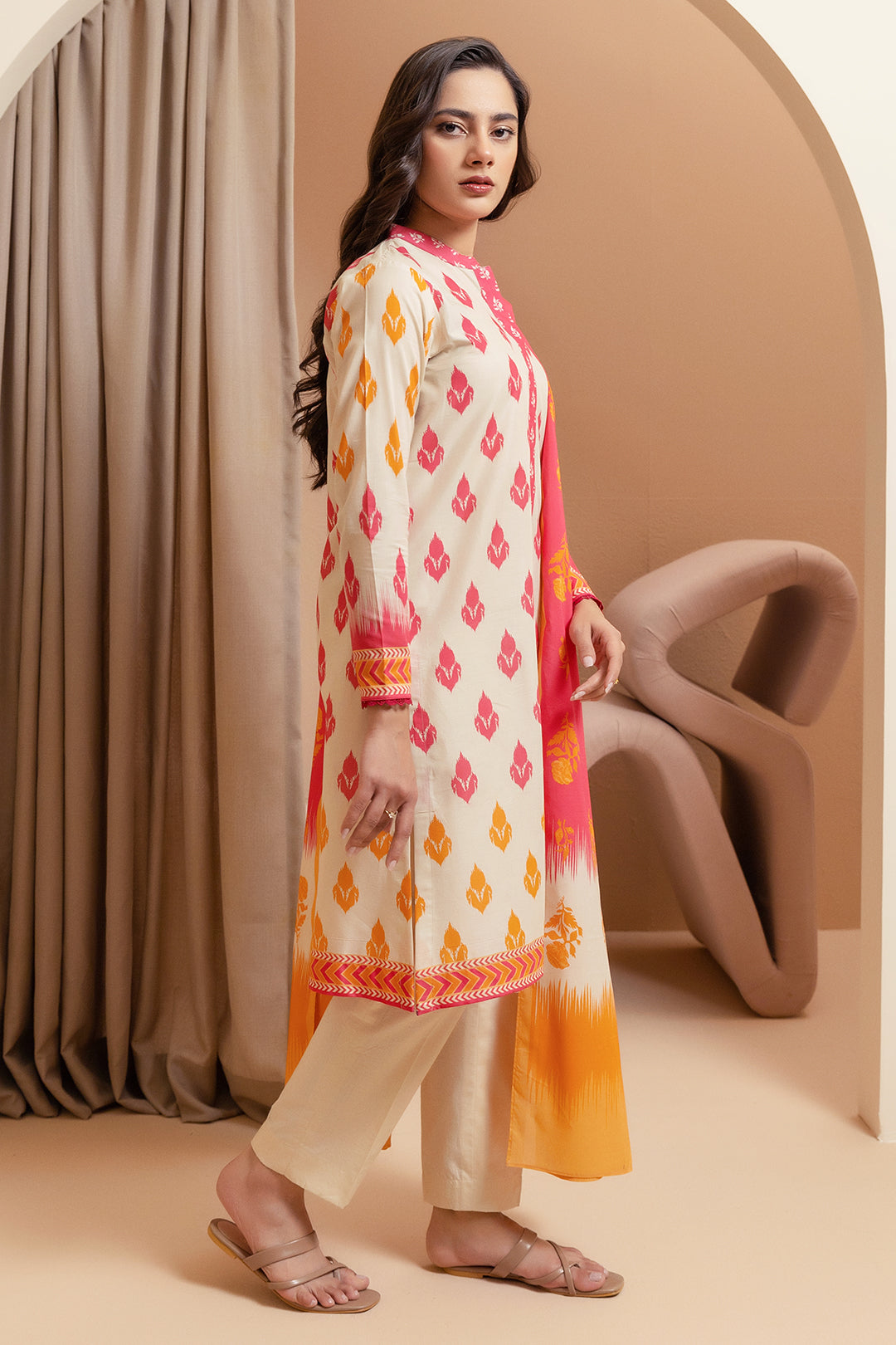 Shirt Shalwar Dupatta - 0198