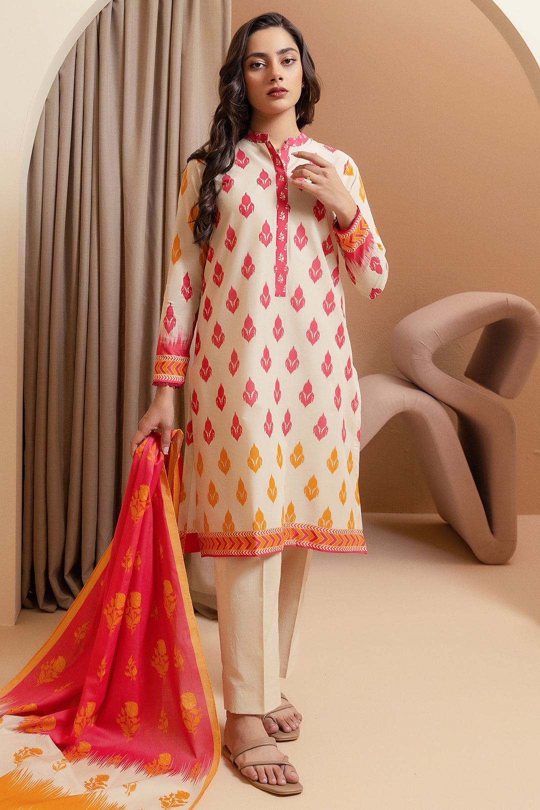 Shirt Shalwar Dupatta - 0198