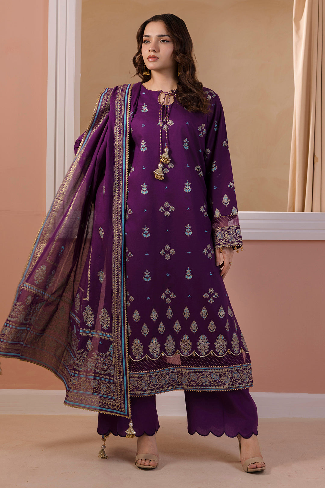 Shirt Shalwar Dupatta - 0203