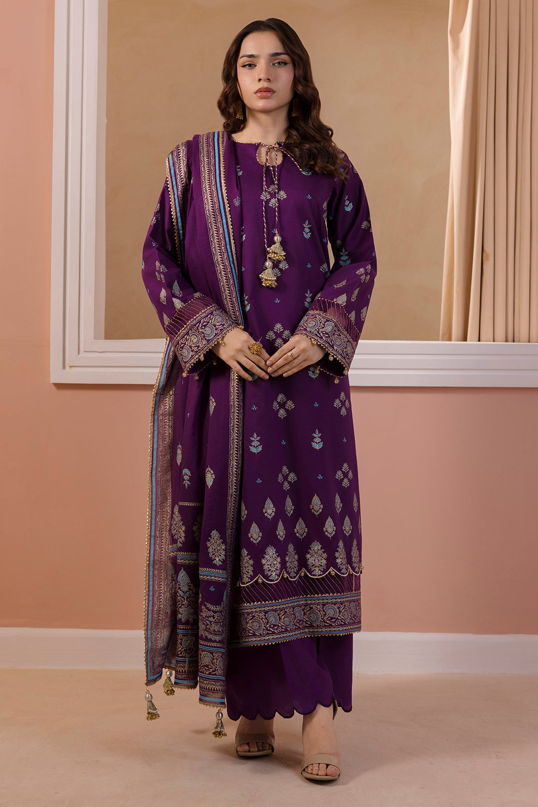 Shirt Shalwar Dupatta - 0203