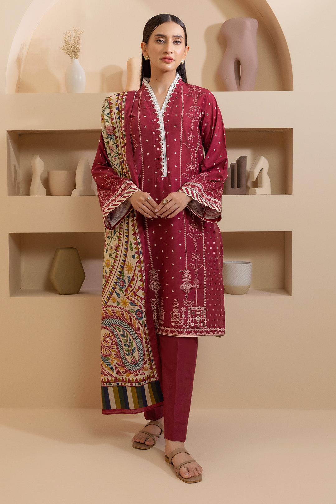 Shirt Shalwar Dupatta - 0206