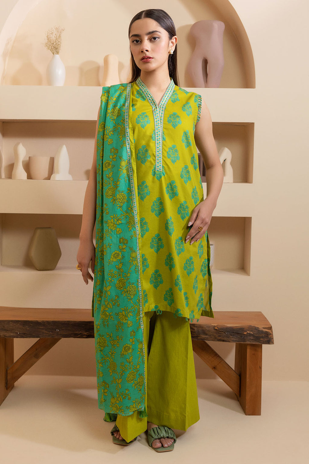 Shirt Shalwar Dupatta - 0243