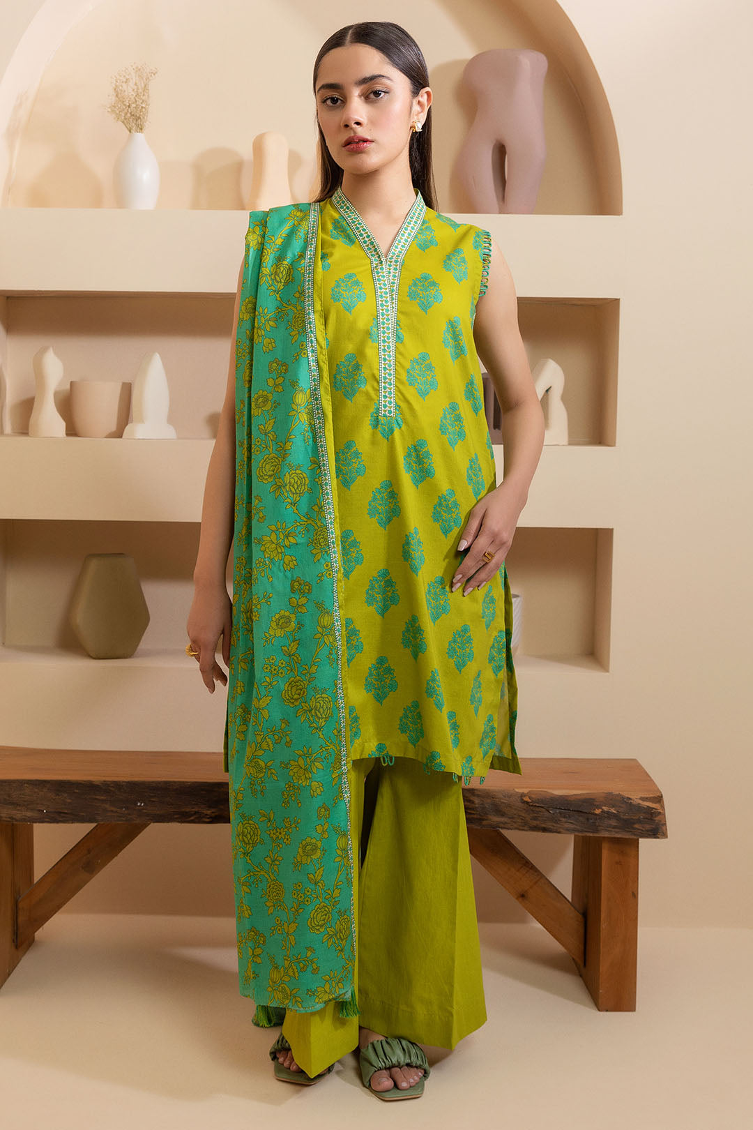 Shirt Shalwar Dupatta - 0243